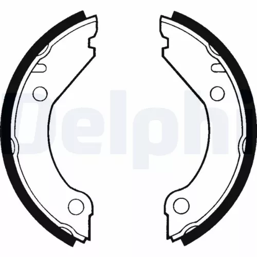 Brake Shoe Set, parking brake