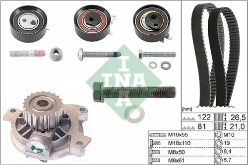 Water Pump & Timing Belt Kit