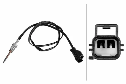 Sensor, exhaust gas temperature