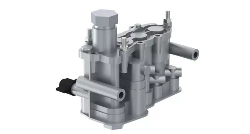 Valve, lifting axle control