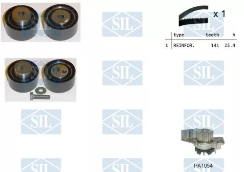 Water Pump & Timing Belt Kit